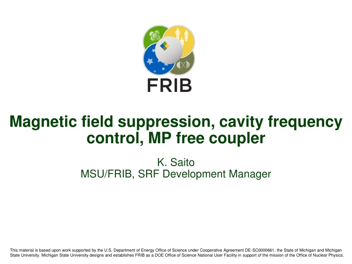 magnetic field suppression cavity frequency