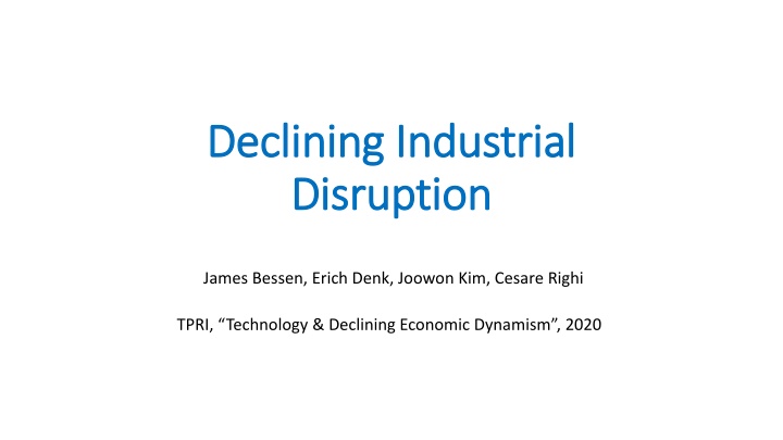 declining industrial declining industrial