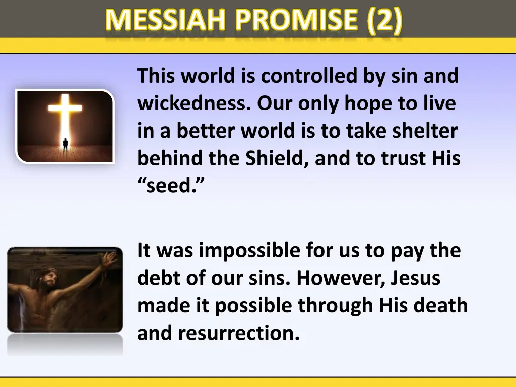 messiah promise 2