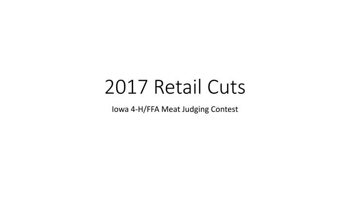 2017 retail cuts