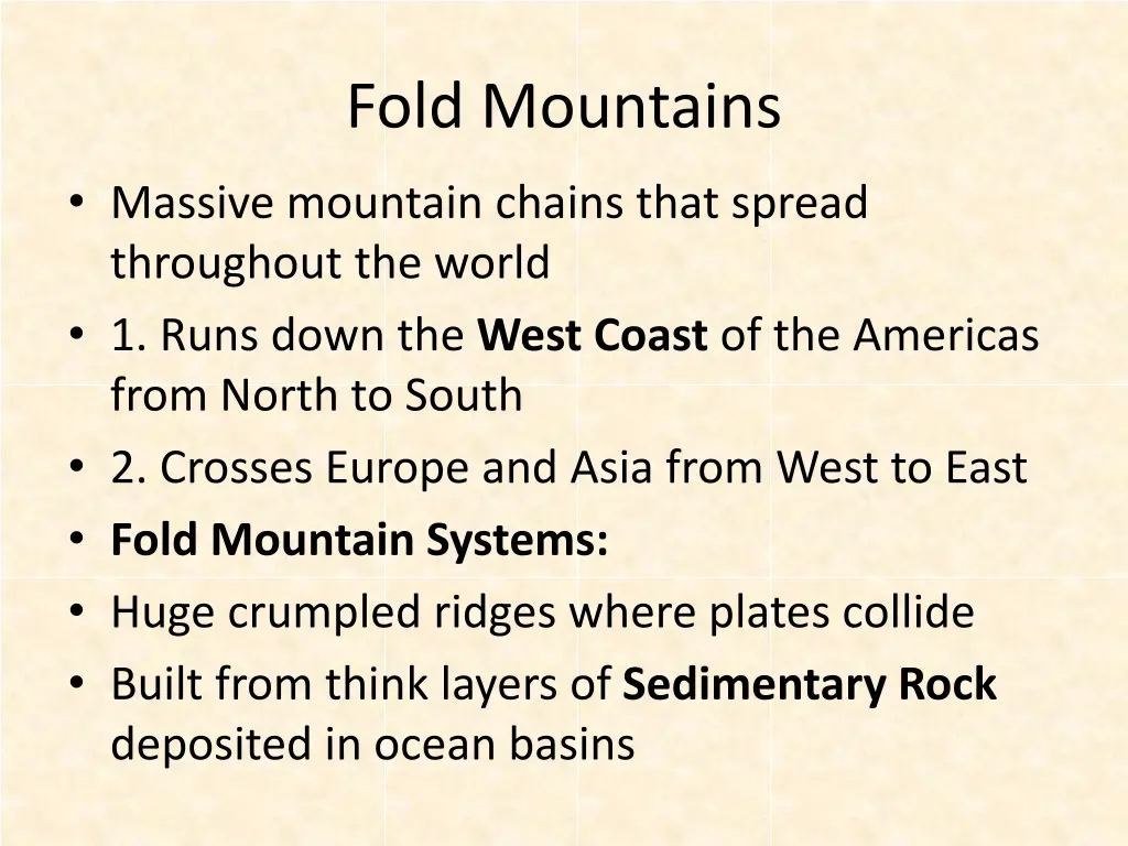 fold mountains 1