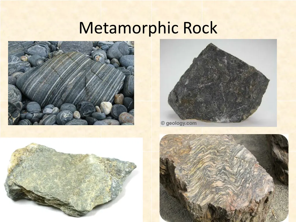 metamorphic rock