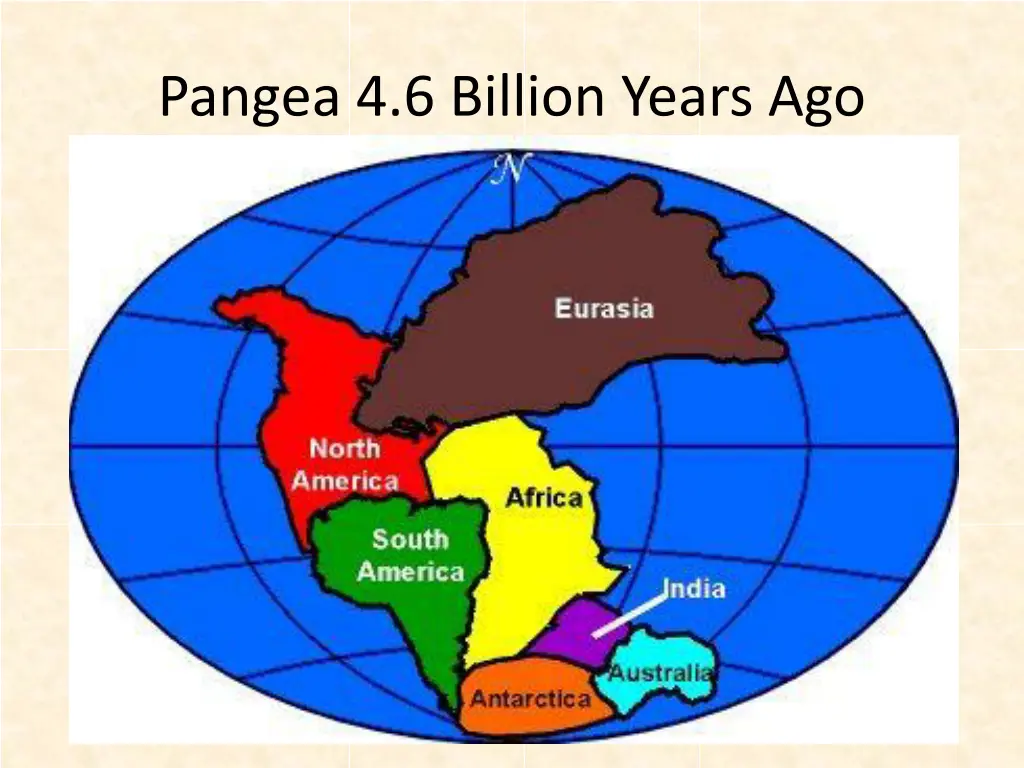 pangea 4 6 billion years ago 1