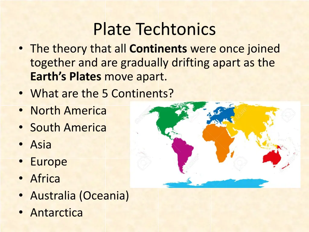 plate techtonics