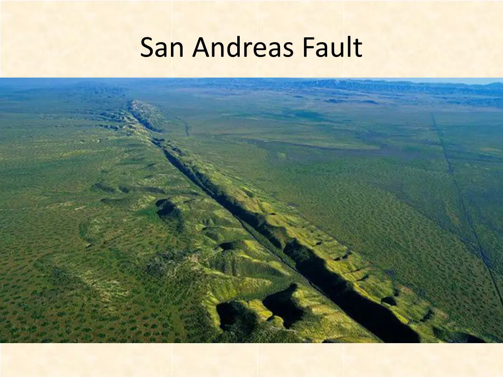 san andreas fault