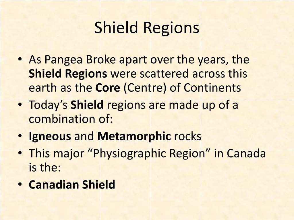 shield regions