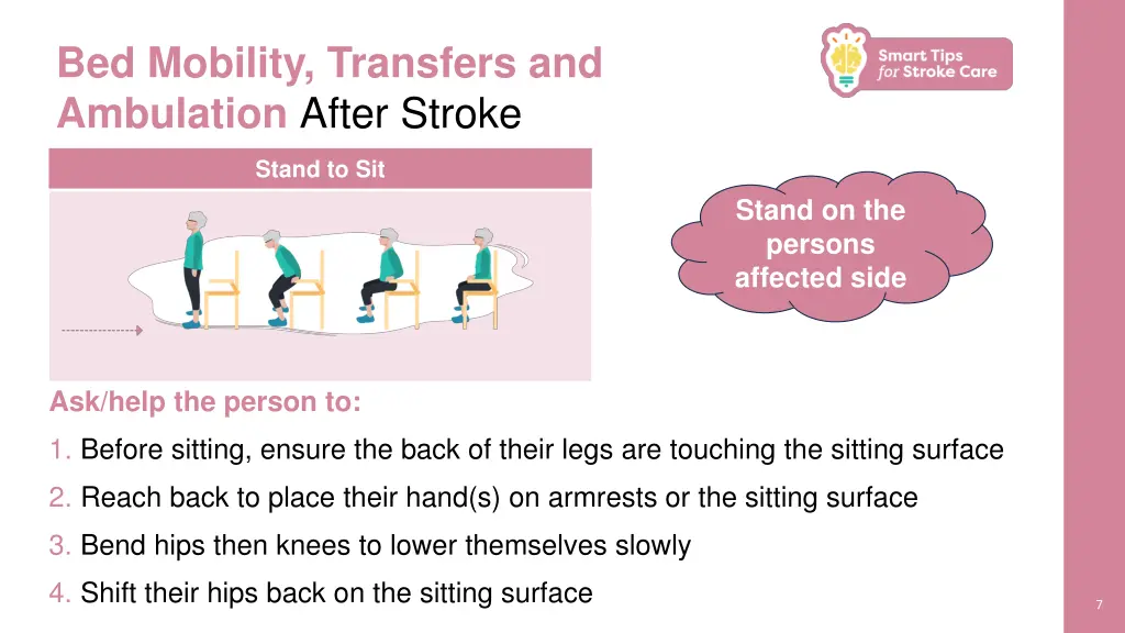 bed mobility transfers and ambulation after stroke 4