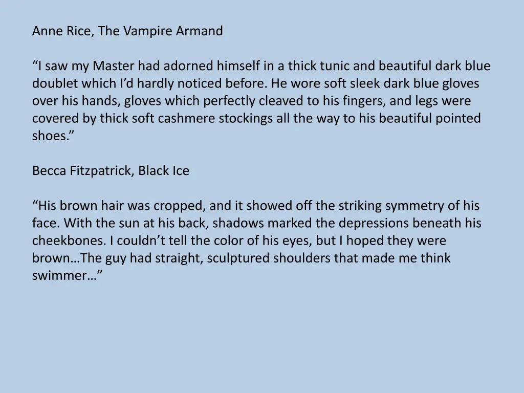 anne rice the vampire armand