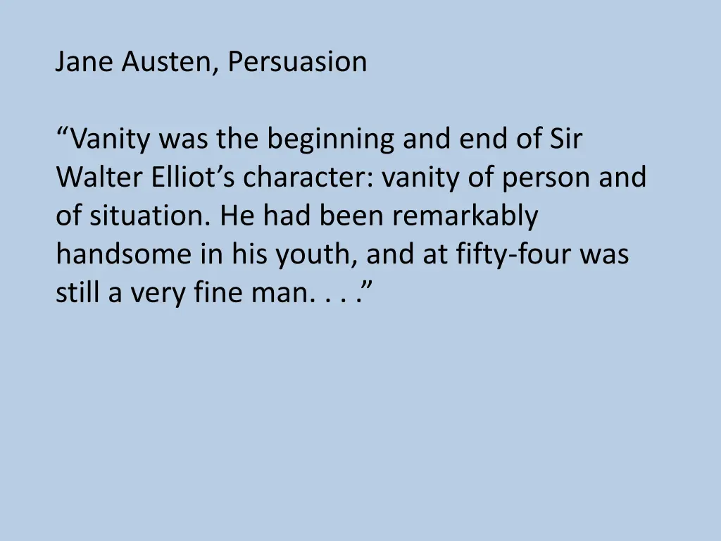 jane austen persuasion