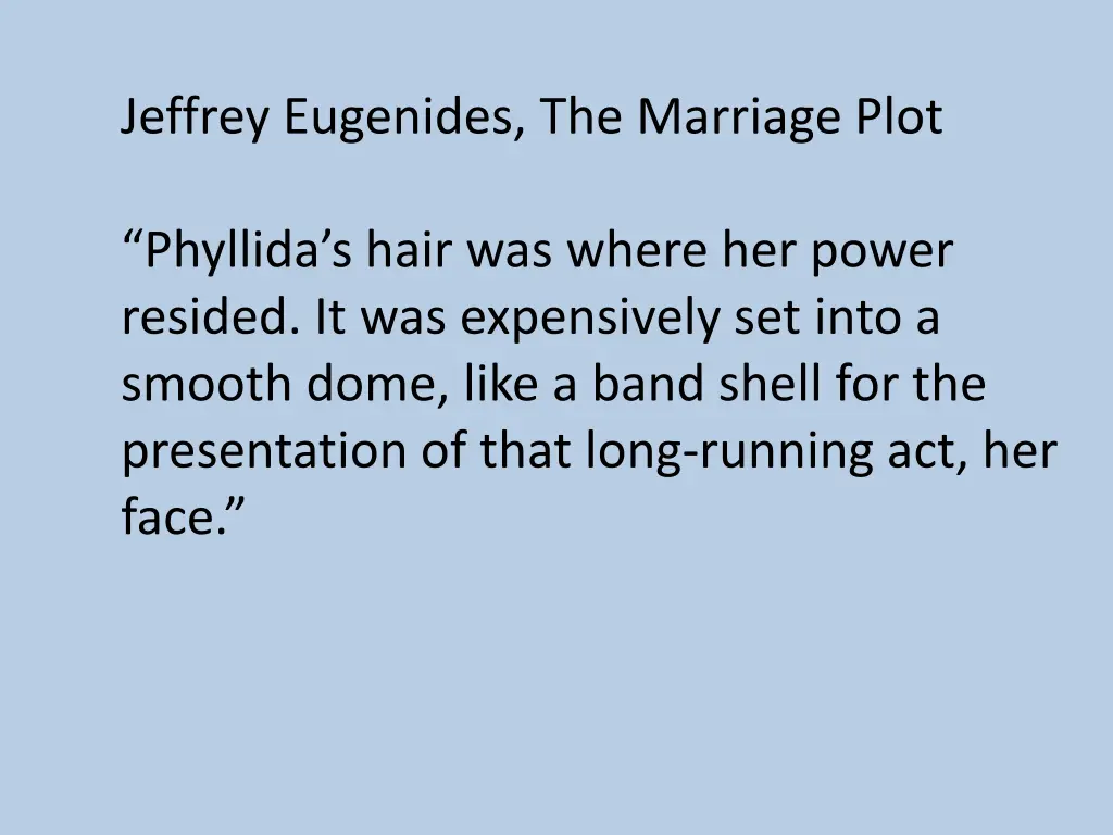 jeffrey eugenides the marriage plot