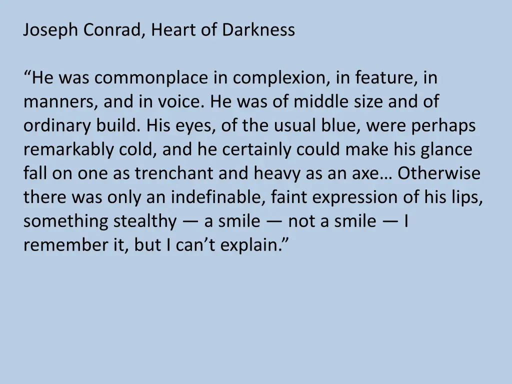 joseph conrad heart of darkness