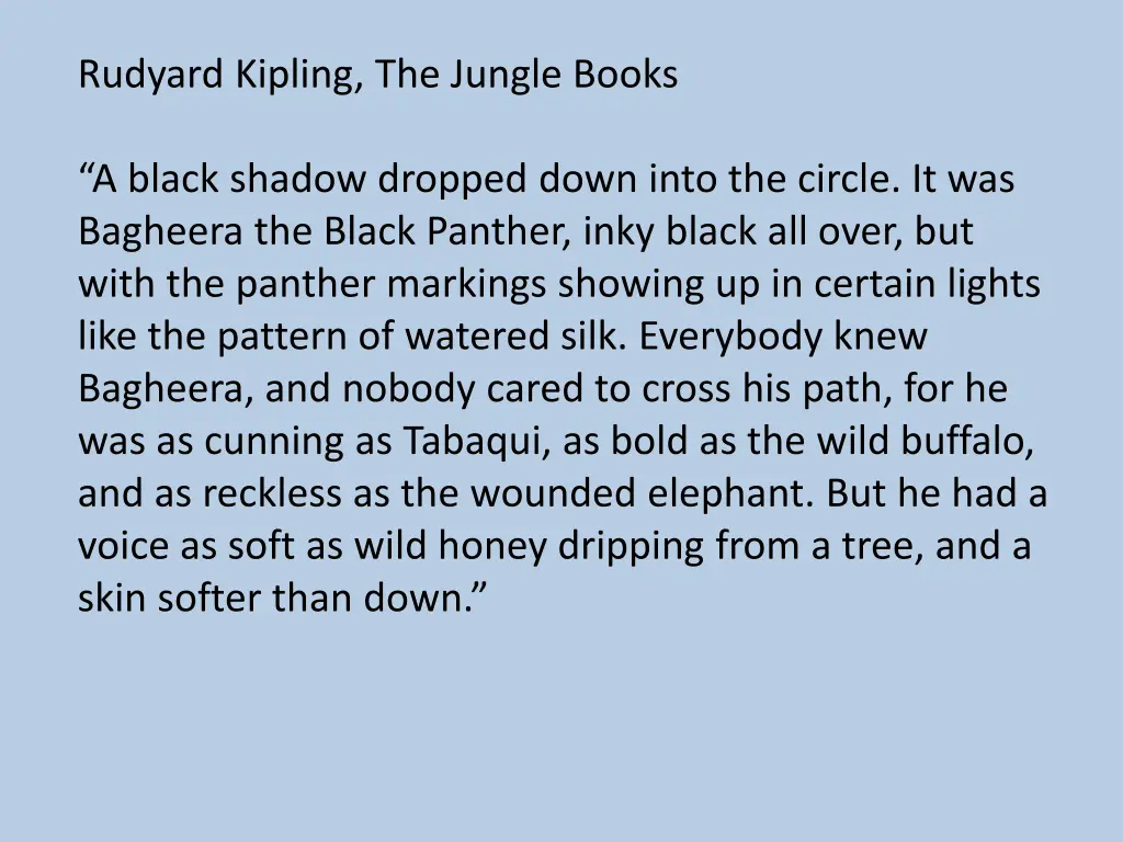 rudyard kipling the jungle books