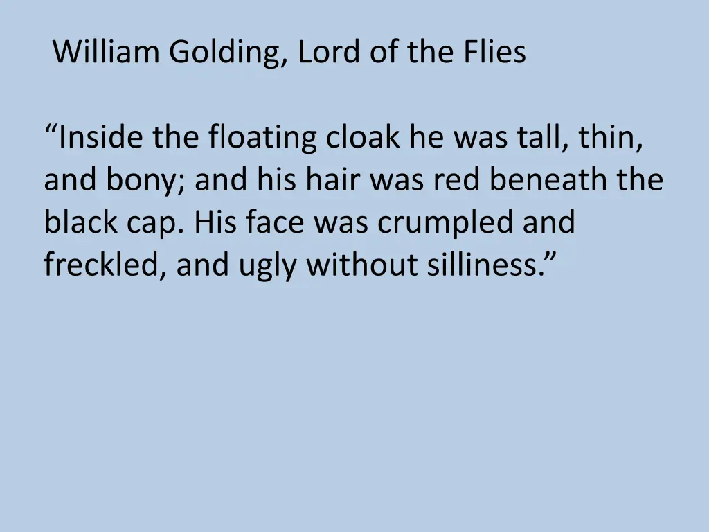 william golding lord of the flies