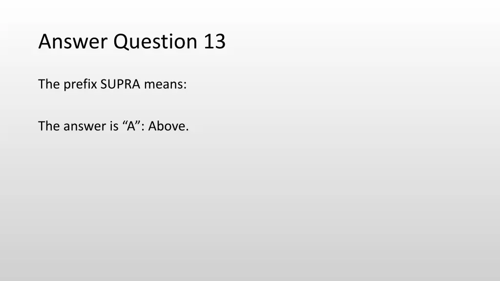 answer question 13