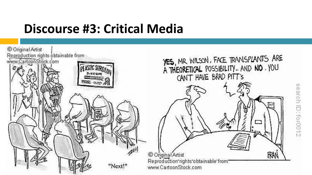 discourse 3 critical media