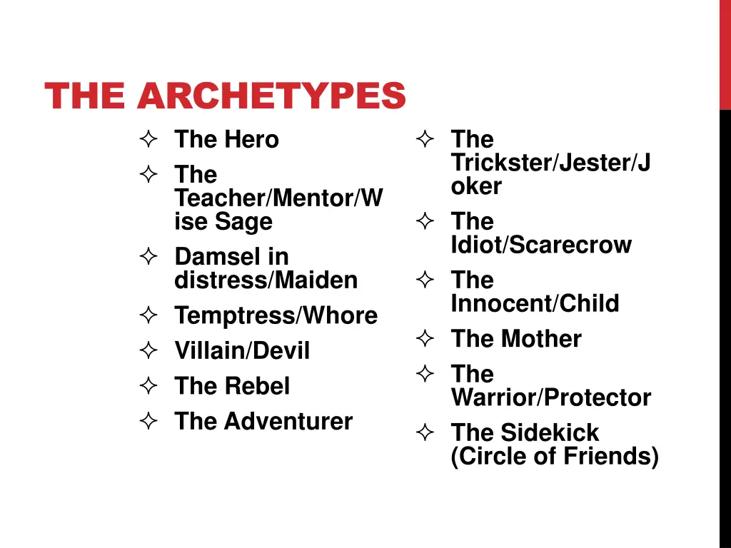 the archetypes the hero the teacher mentor