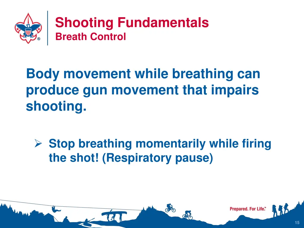 shooting fundamentals breath control