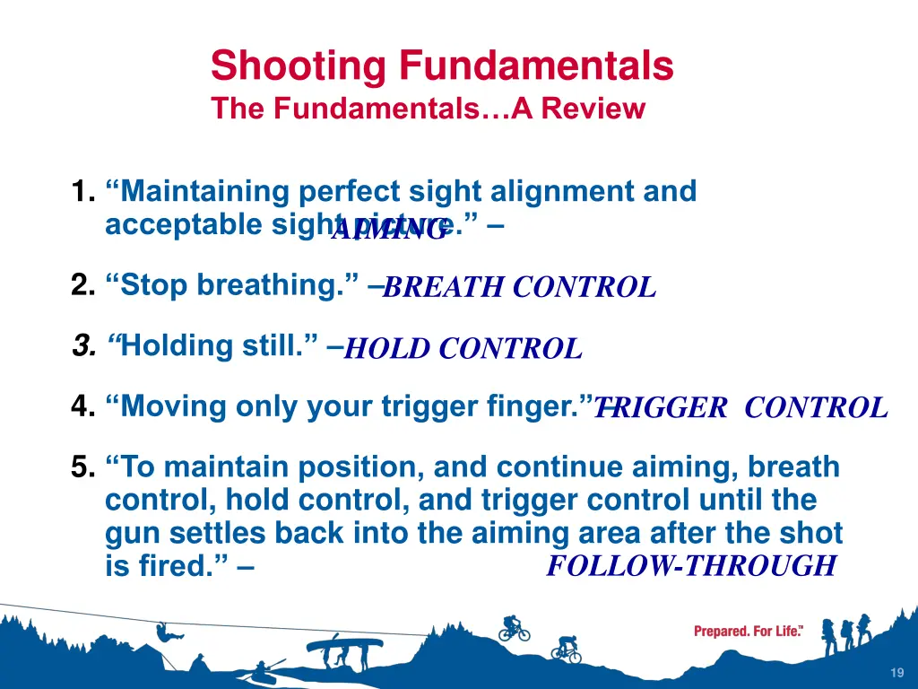 shooting fundamentals the fundamentals a review