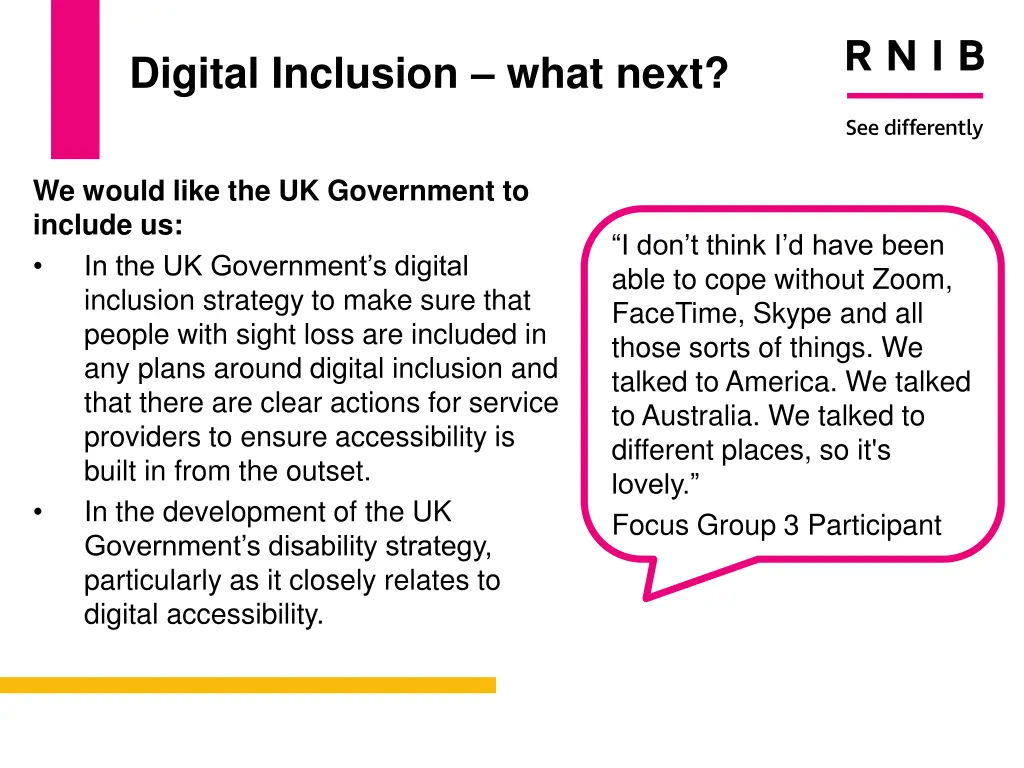 digital inclusion what next