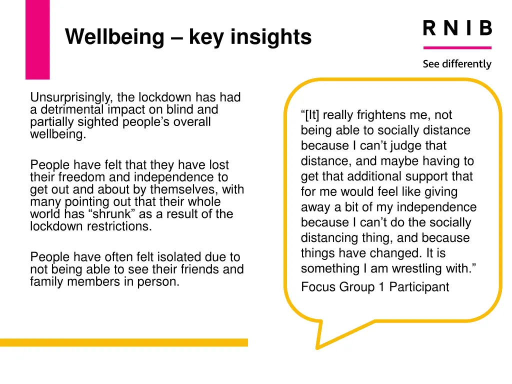 wellbeing key insights