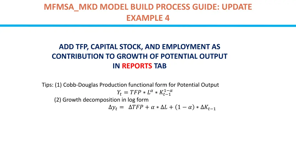 mfmsa mkd model build process guide update