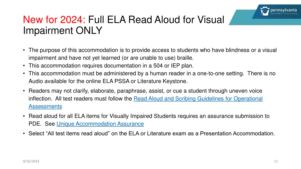 new for 2024 full ela read aloud for visual