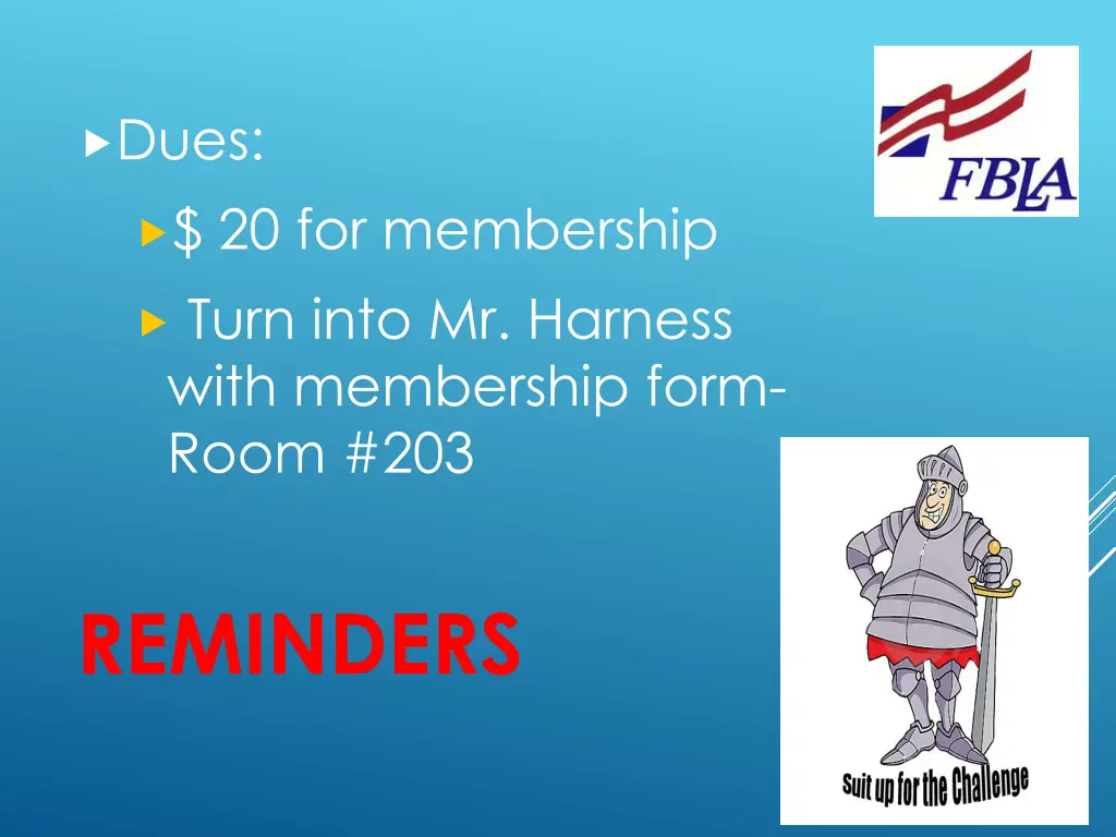 dues 20 for membership turn into mr harness with