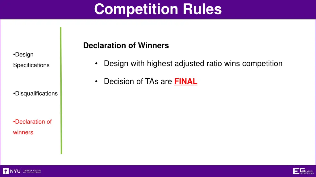 competition rules 2