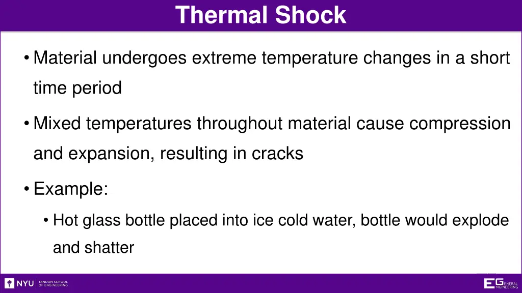 thermal shock