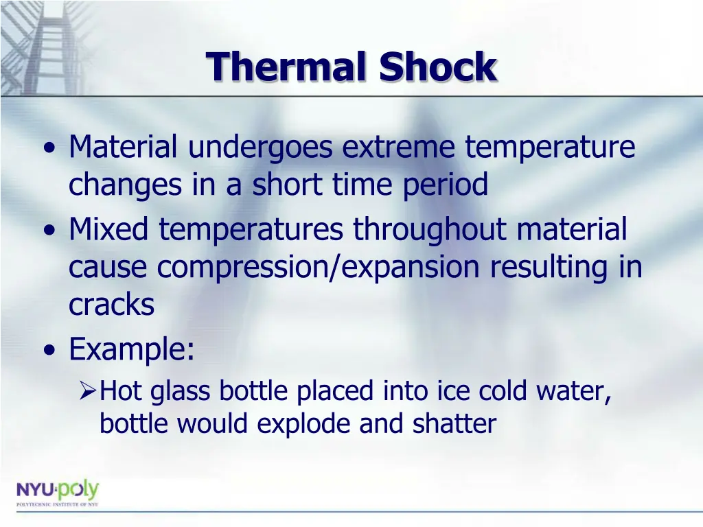 thermal shock