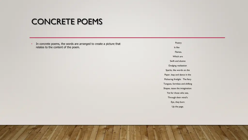 concrete poems