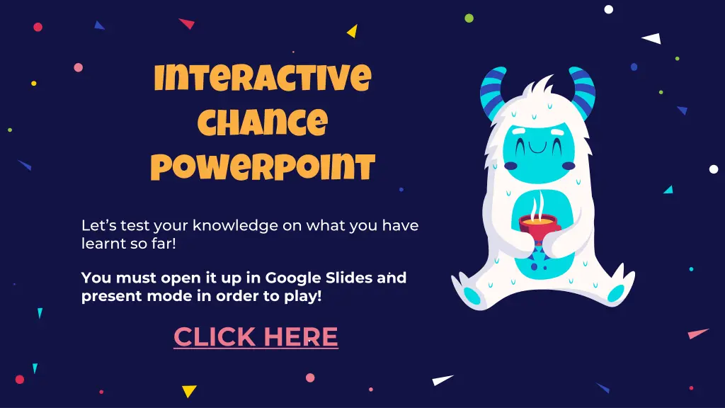 interactive chance powerpoint