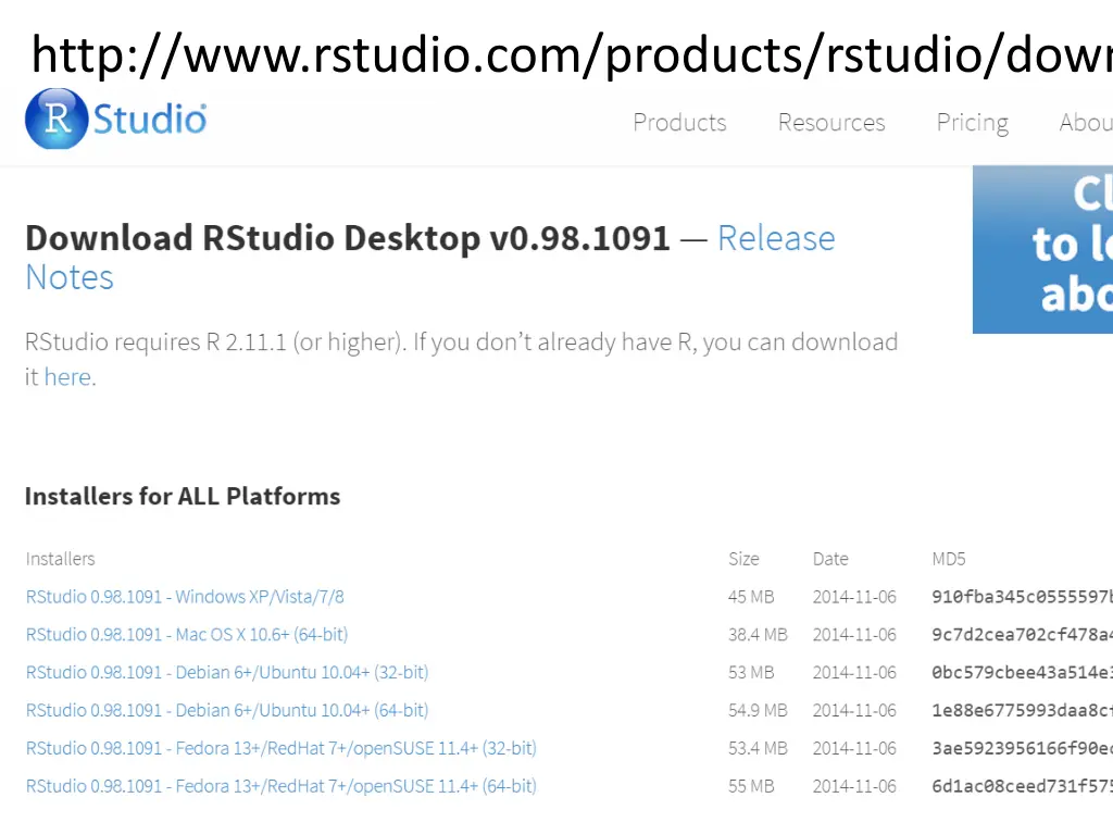 http www rstudio com products rstudio download