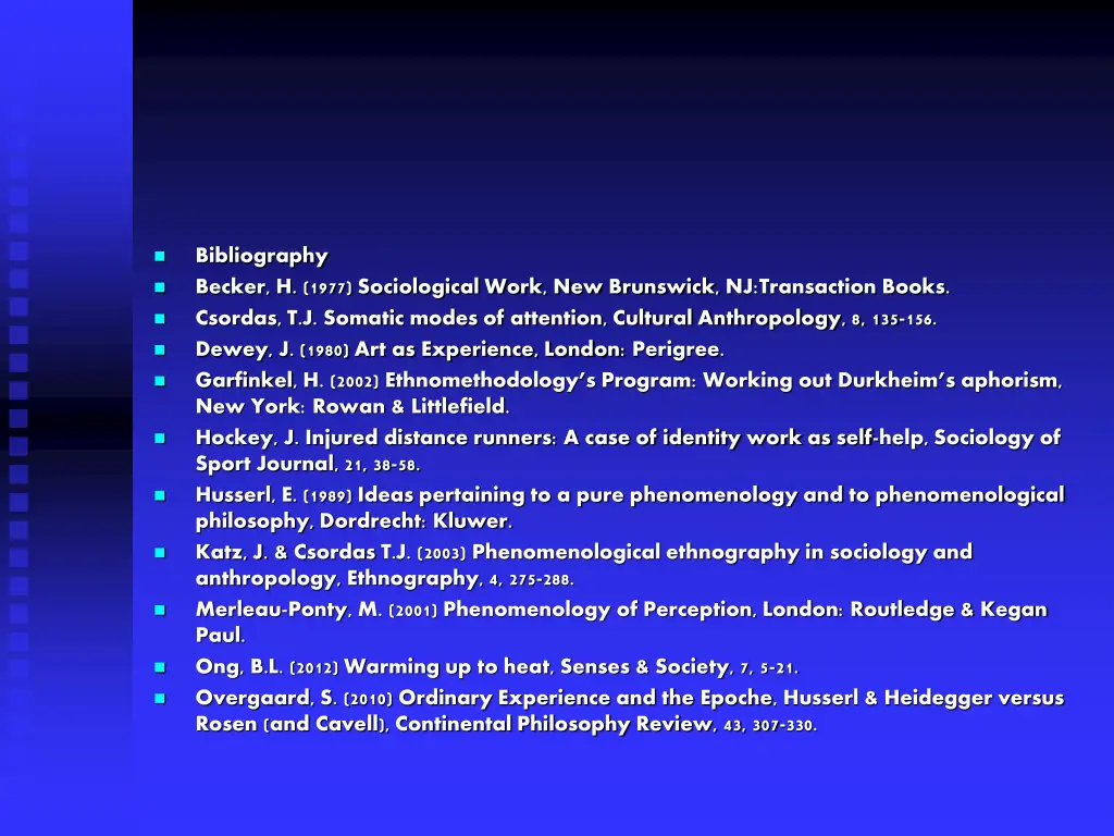 bibliography becker h 1977 sociological work