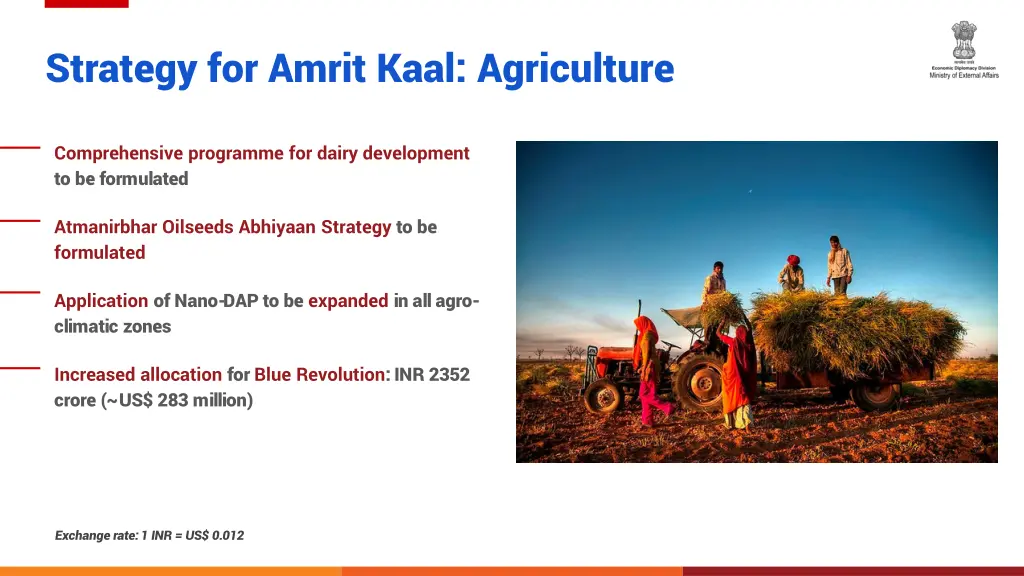 strategy for amrit kaal agriculture 1