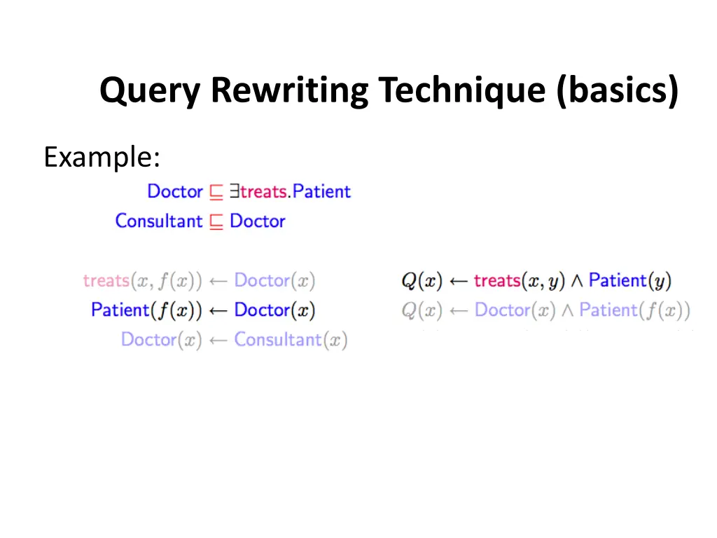 query rewriting technique basics 4