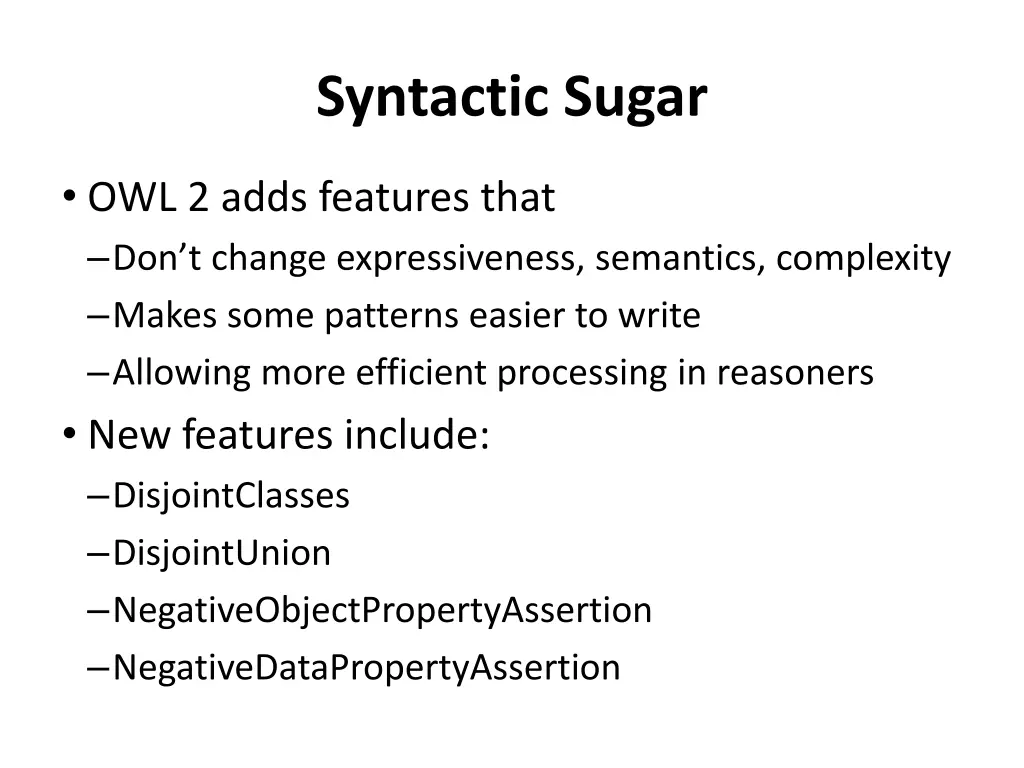 syntactic sugar