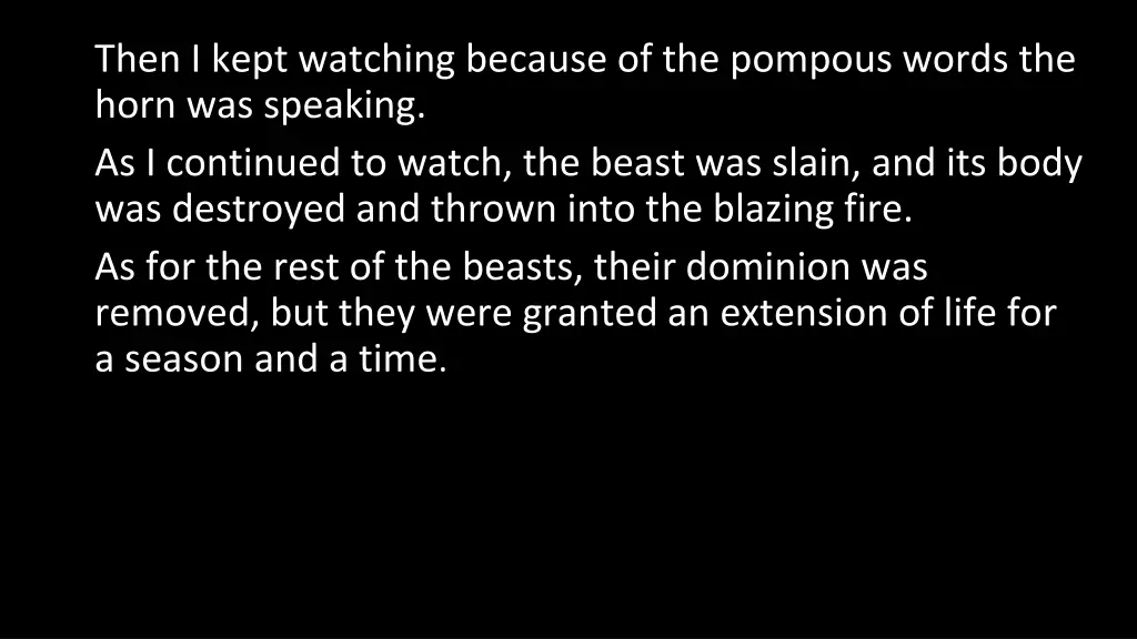 then i kept watching because of the pompous words