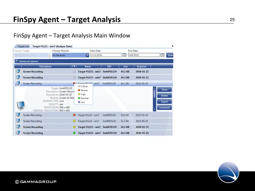 finspy agent target analysis 1