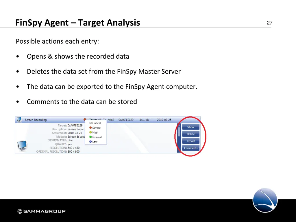 finspy agent target analysis 3