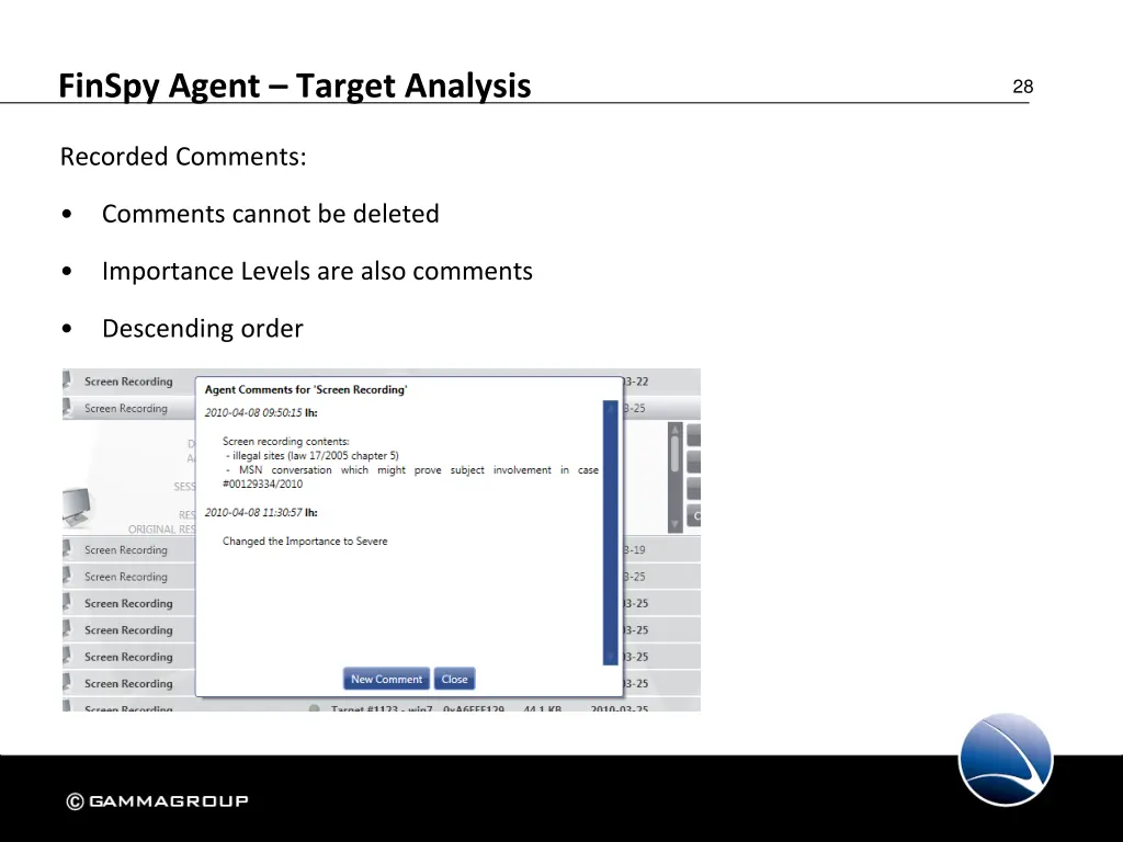 finspy agent target analysis 4