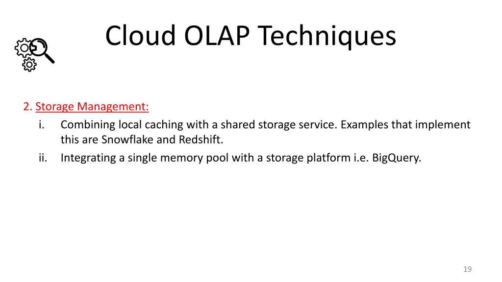 cloud olap techniques 1