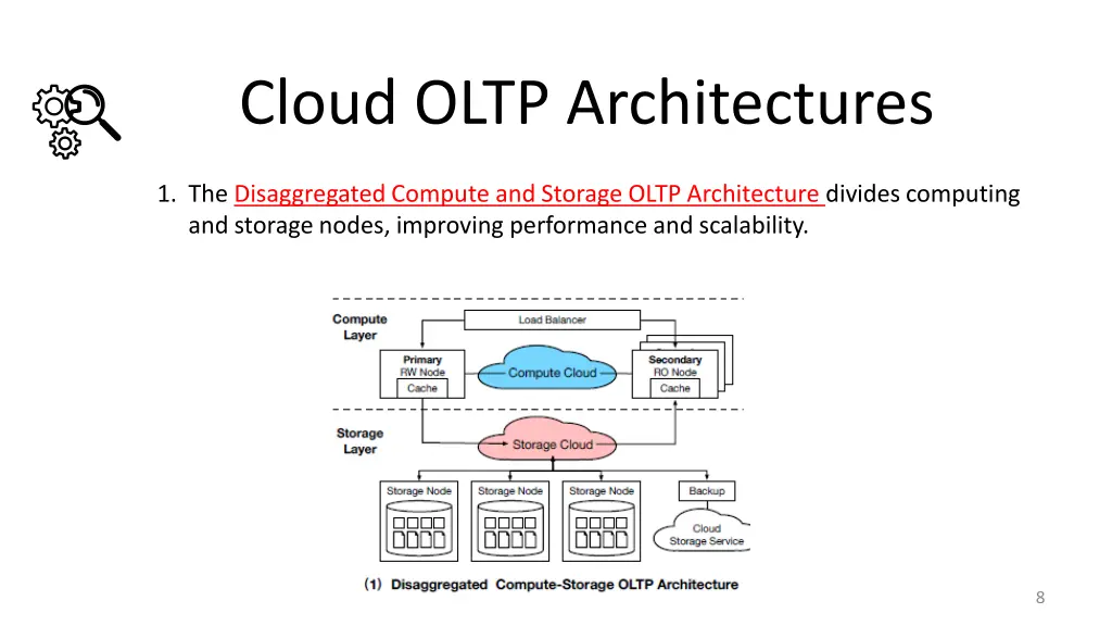 cloud oltp architectures