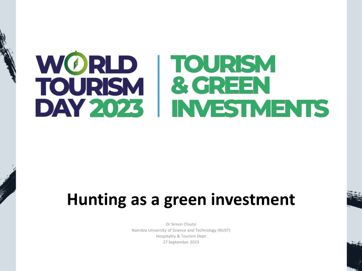 hunting as a green investment