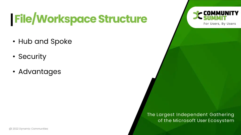 file workspace structure