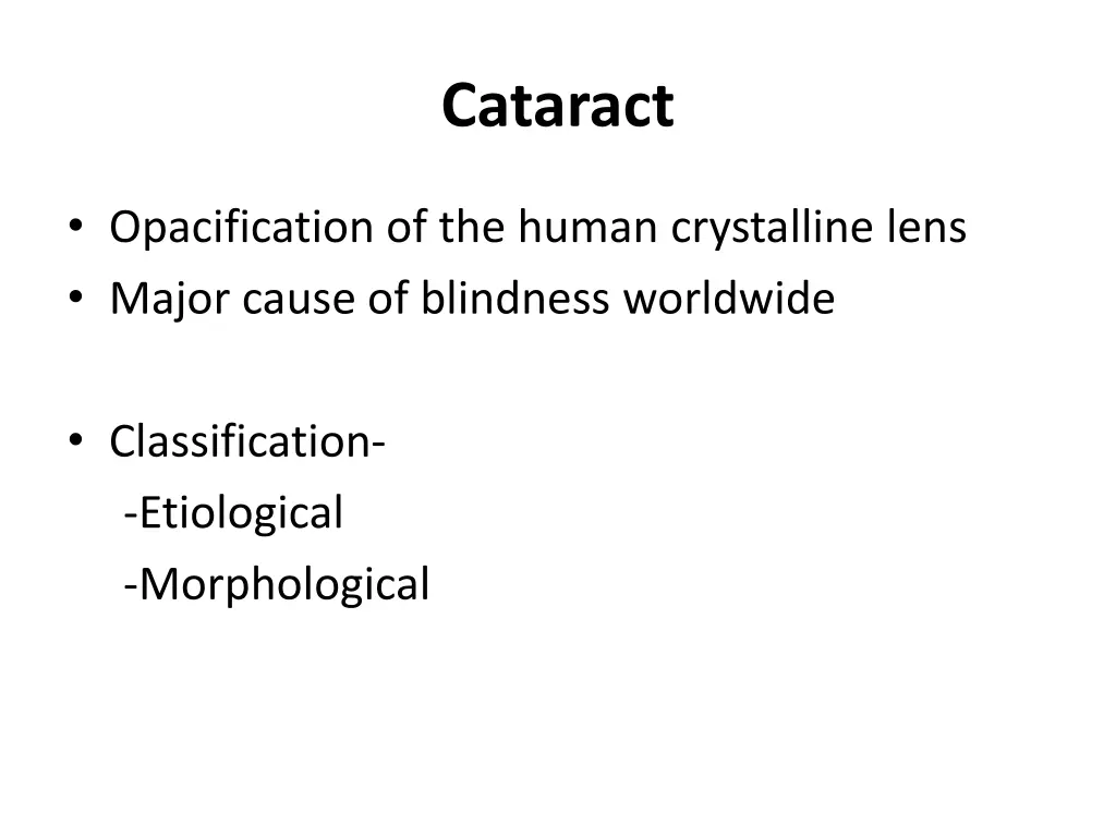 cataract