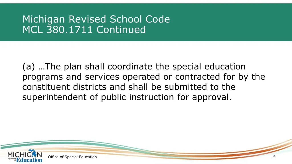 michigan revised school code mcl 380 1711 1