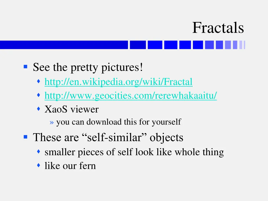 fractals