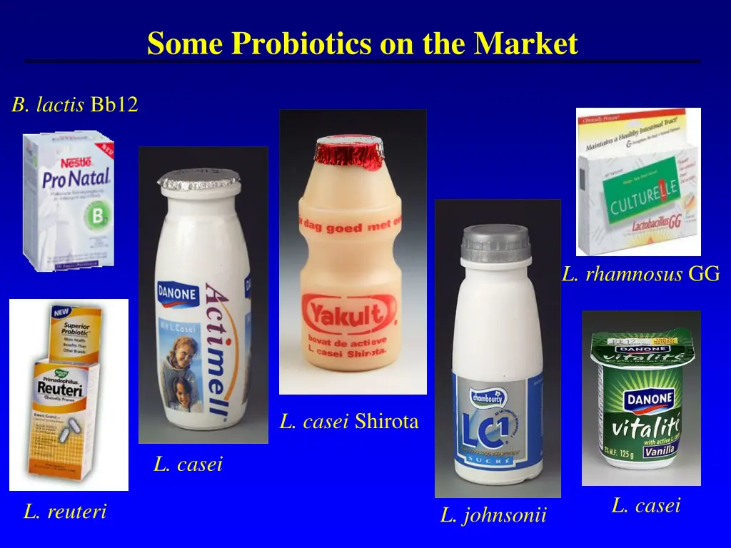 some probiotics on the market 1