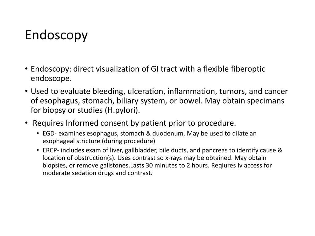 endoscopy